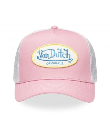 Von Dutch - Original Logo Trucker Cap - Pink