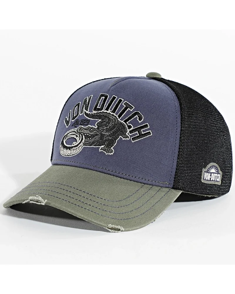 Von Dutch - Wild Crocodile Trucker Cap - Navy/Black