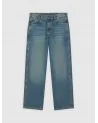 Dickies - Baggy Tapered Work Jeans - Washed Blue