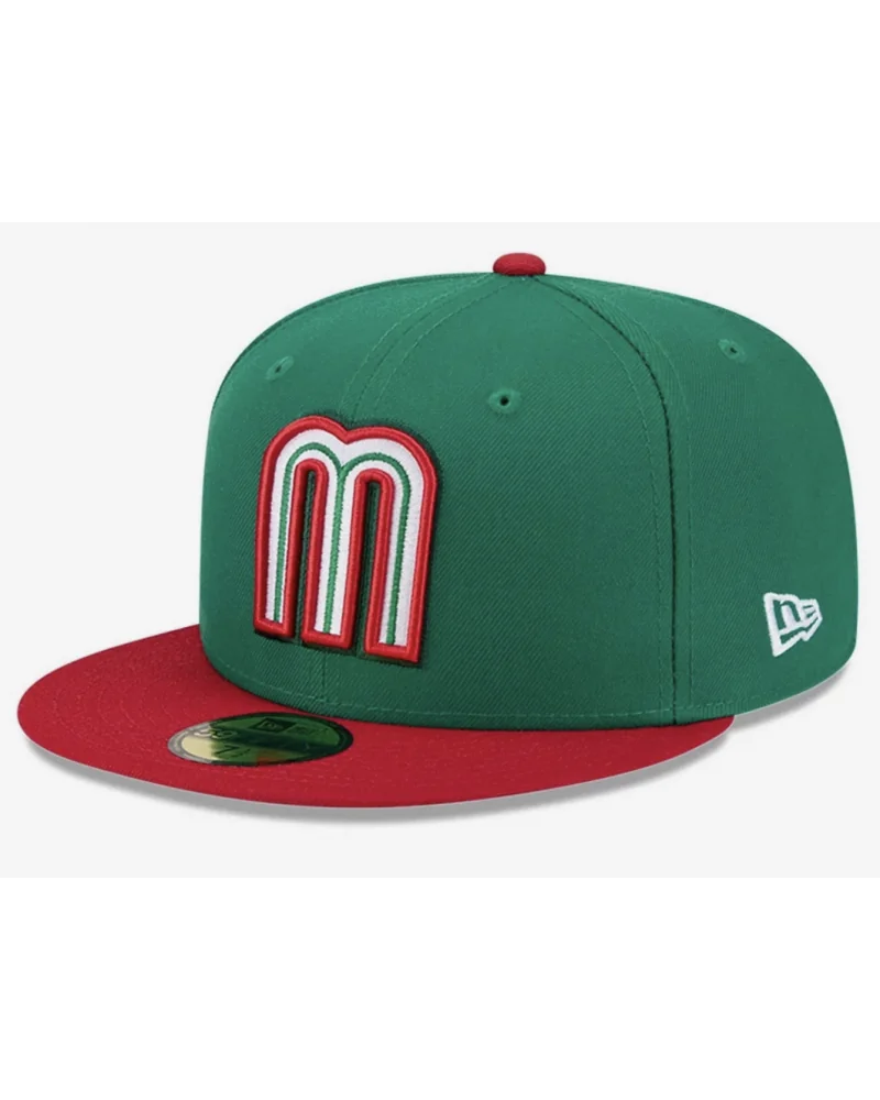 New Era - Mexico World Baseball Classic 2026 New Era 59FIFTY Fitted - Green / Red