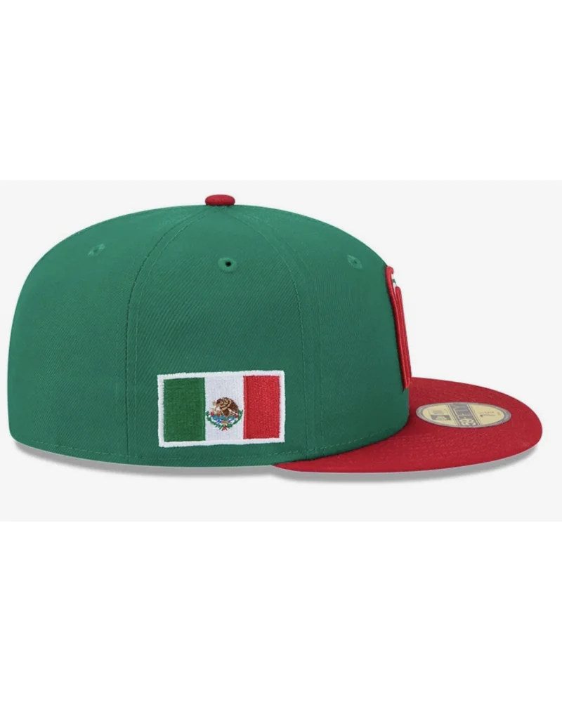 New Era - Mexico World Baseball Classic 2026 New Era 59FIFTY Fitted - Green / Red
