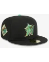New Era - MLB Saint Patrick's Day Miami Marlins 59FIFTY Fitted - Black / Green