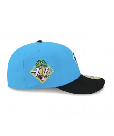 New Era -  Miami Marlins Side Patch Pre Curved 59FIFTY Fitted cap - Blue