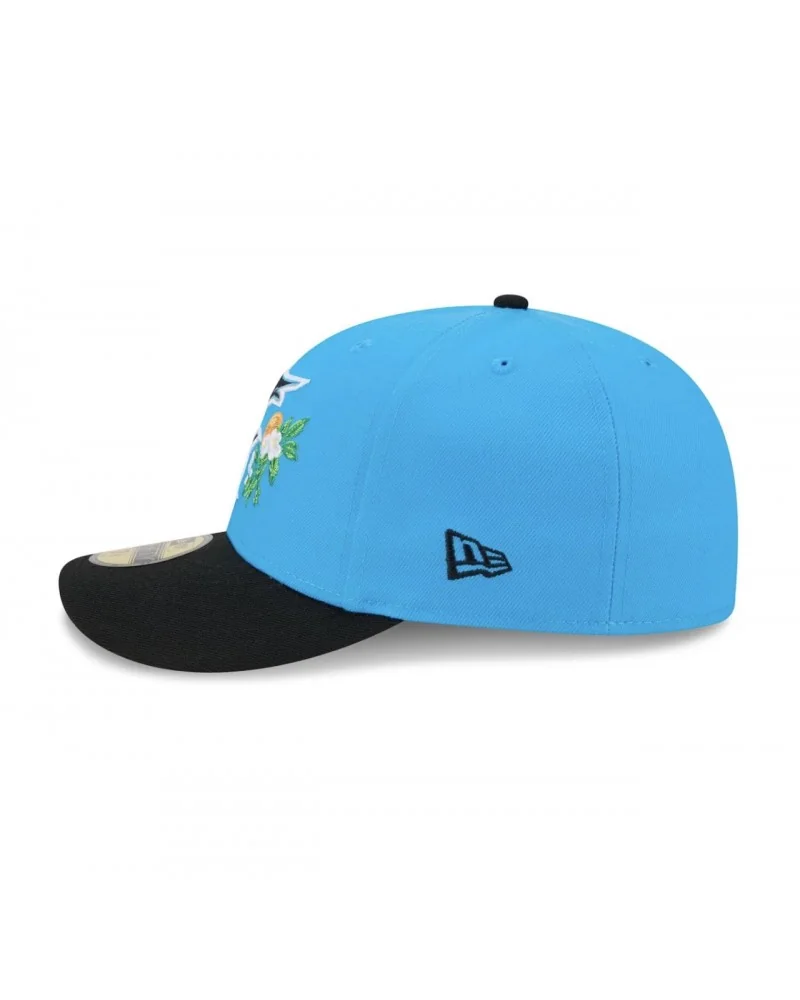 New Era -  Miami Marlins Side Patch Pre Curved 59FIFTY Fitted cap - Blue