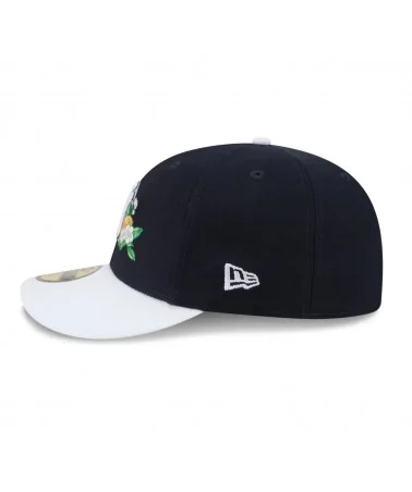 New Era - New York Yankees Side Patch Floral 59FIFTY Fitted Cap - Navy