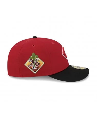 New Era - MLB26 Cincinnati Side Patch Pre-curved Fitted Cap - Red