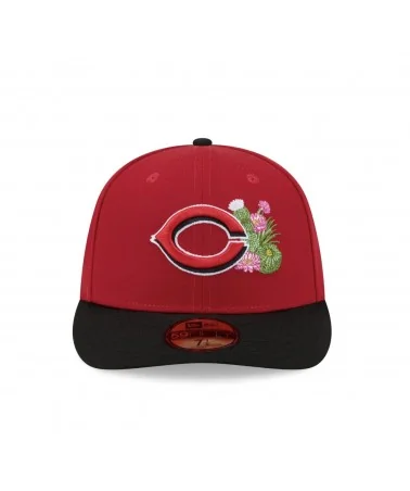 New Era - MLB26 Cincinnati Side Patch Pre-curved Fitted Cap - Red