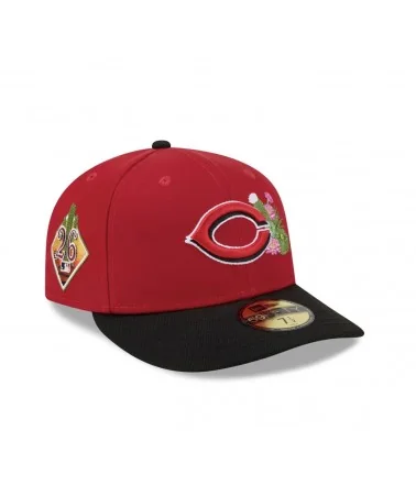 New Era - MLB26 Cincinnati Side Patch Pre-curved Fitted Cap - Red