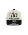 New era - Chicago White Sox MLB Rope Black 9FORTY A-Frame Adjustable Cap - Off White