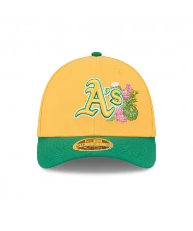New era - MLB Spring Training 2026 Athletics 39THIRTY M-Crown Cap - Yellow
