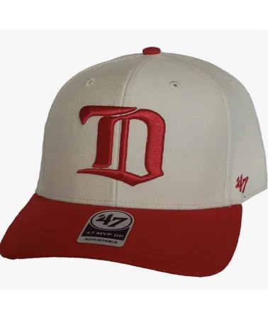 47 Brand - MVP Detroit Red Wings Men's Hat Adjustable Cap -  Cream / Red