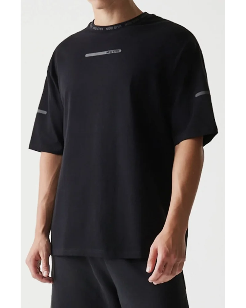 New Era - Oversized Tech Tee - Black