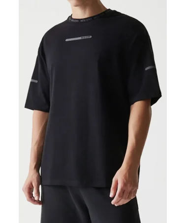 New Era - Oversized Tech Tee - Black
