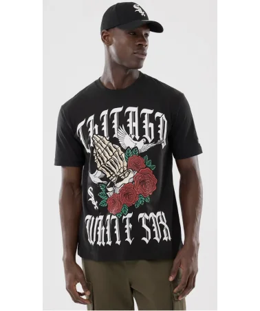 New Era - Chicago White Sox Script Pray Tee - Black