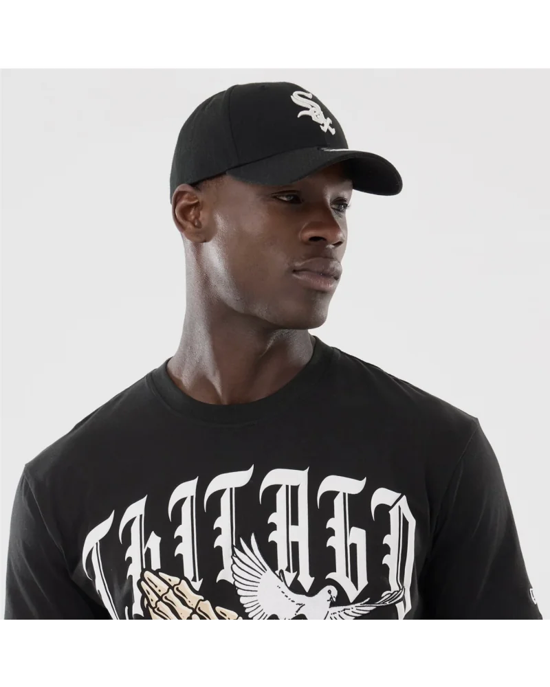 New Era - Chicago White Sox Script Pray Tee - Black