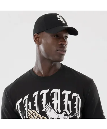 New Era - Chicago White Sox Script Pray Tee - Black