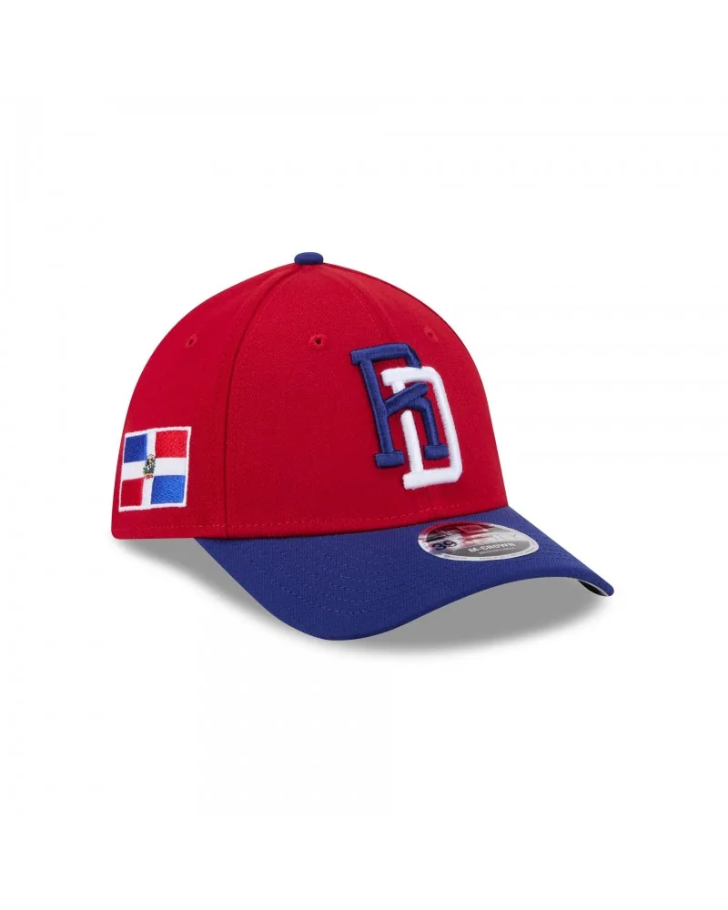 New era - 2026 Dominican Republic World Baseball Classic 39thirty M-crown Stretch fit - Red