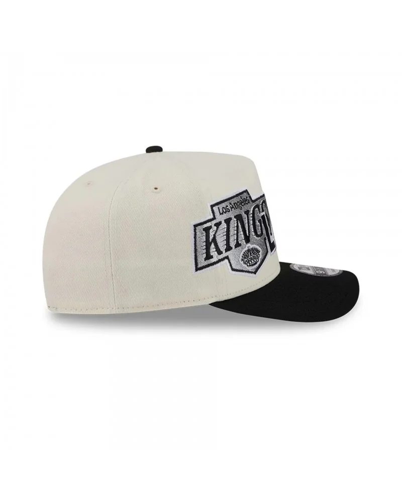 New Era - LA Kings NHL 9FIFTY A-Frame Snapback Adjustable Cap - Off White
