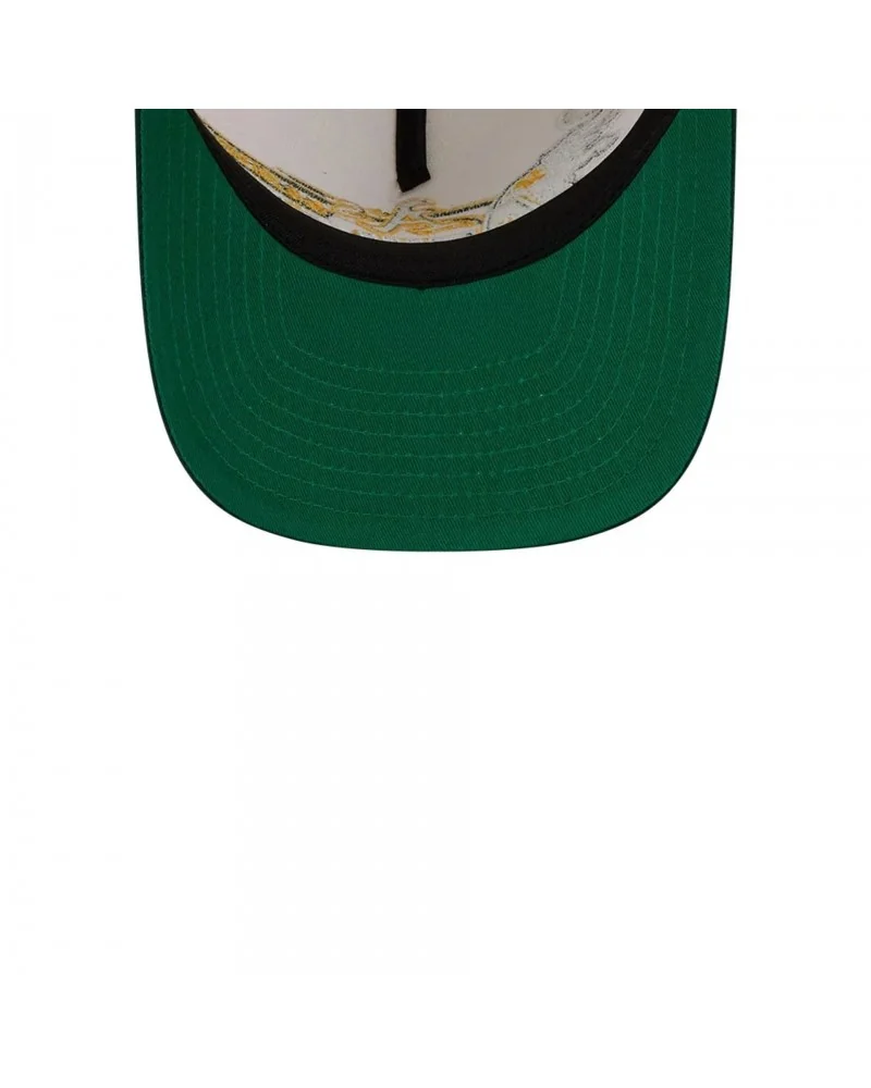 New Era - Athletics MLB 9FIFTY A-Frame Snapback Adjustable Cap - Off White