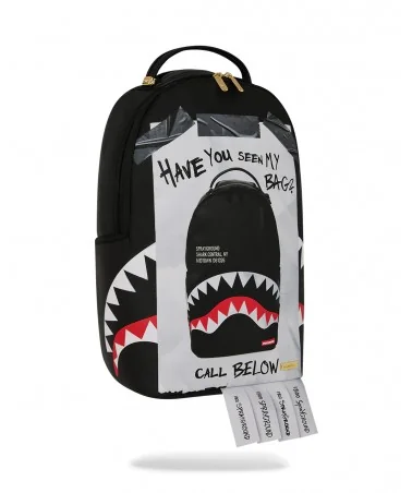Sprayground NY - Missing Bag Flyer BackPack - Black