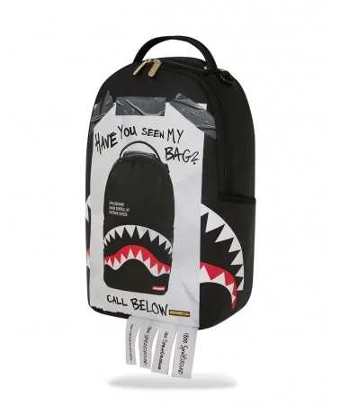 Sprayground NY - Missing Bag Flyer BackPack - Black