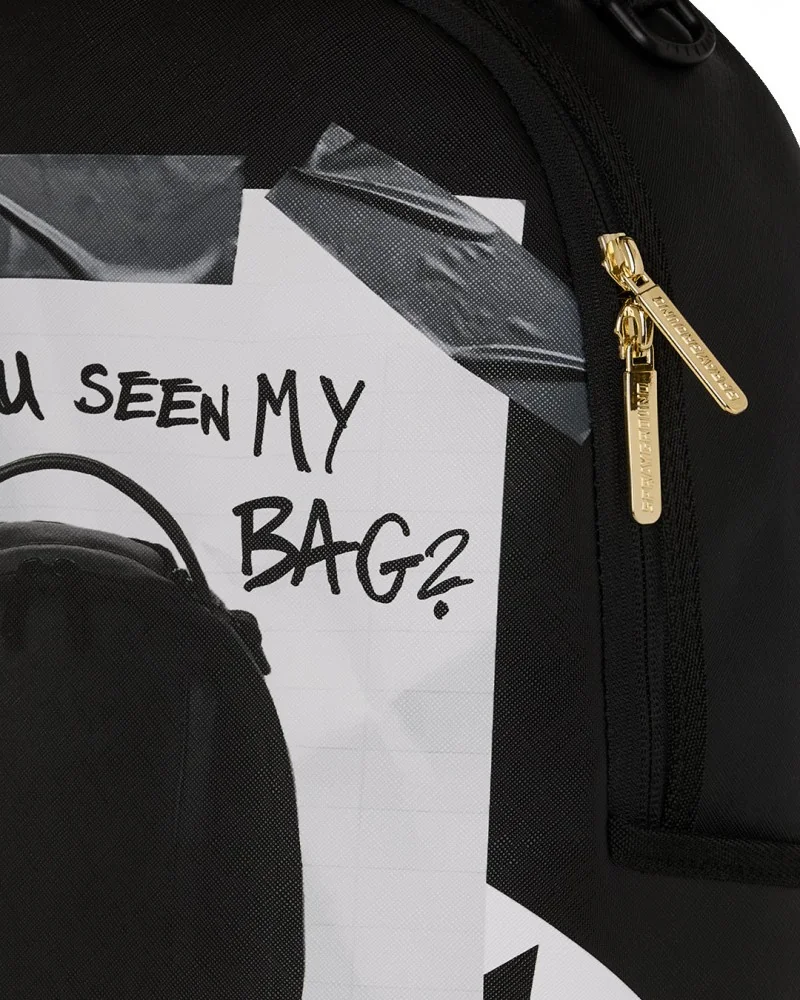 Sprayground NY - Missing Bag Flyer BackPack - Black