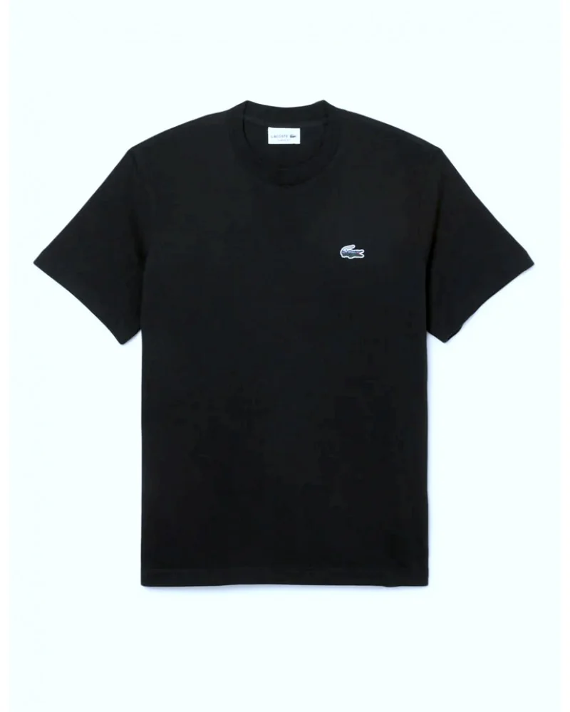 Lacoste - Landscape Relaxed Fit Tee - Black