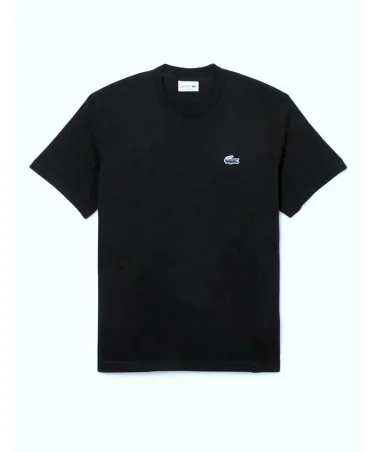 Lacoste - Landscape Relaxed Fit Tee - Black