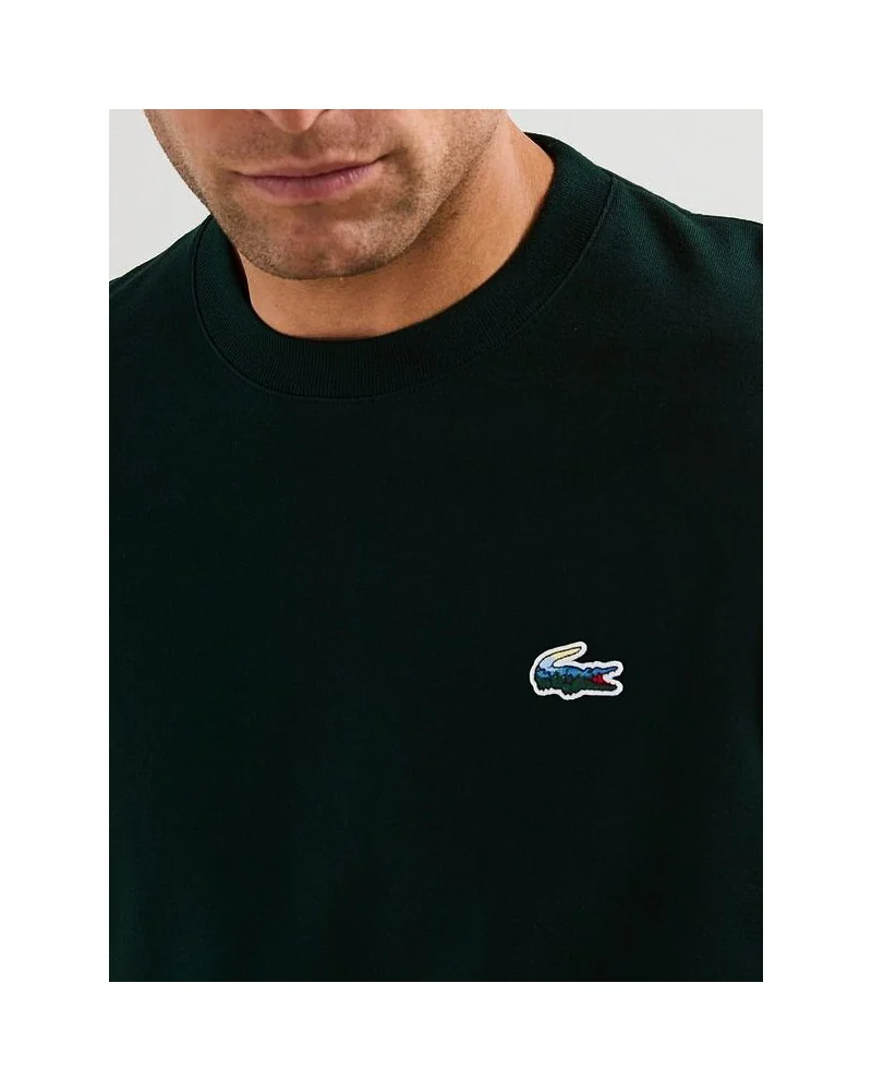 Lacoste - Landscape Relaxed Fit Tee - Black