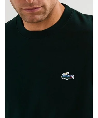 Lacoste - Landscape Relaxed Fit Tee - Black
