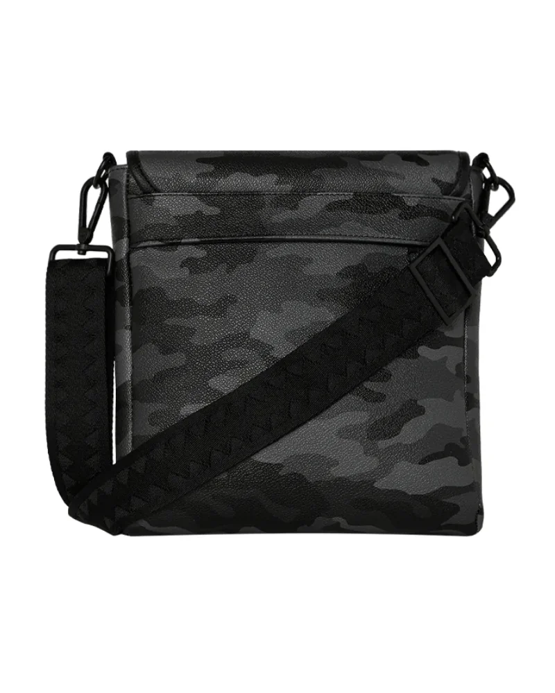 Sprayground NY - Peanuts Snoopy Pink Stencil Messenger Sling - Black / Pink