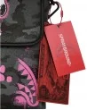 Sprayground NY - Peanuts Snoopy Pink Stencil Messenger Sling - Black / Pink