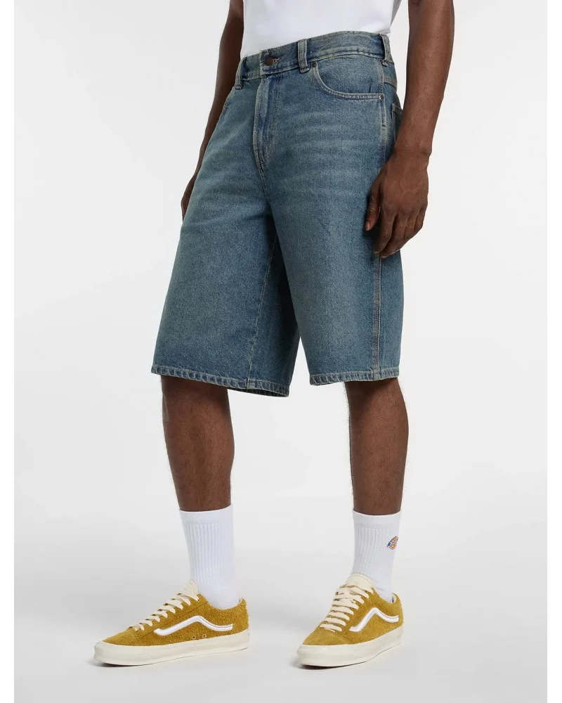Dickies Life - 958 13 Inch Loose Short - Khaki Tinted Blue