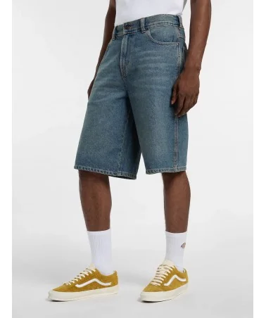 Dickies Life - 958 13 Inch Loose Short - Khaki Tinted Blue