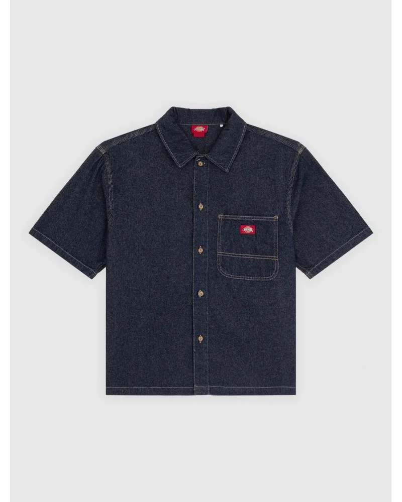 Dickies - Denim Shirt Rinsed - Denim Raw