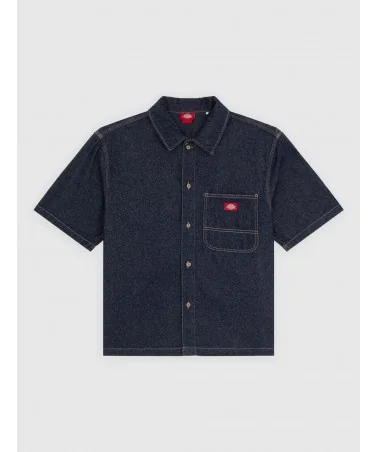 Dickies - Denim Shirt Rinsed - Denim Raw