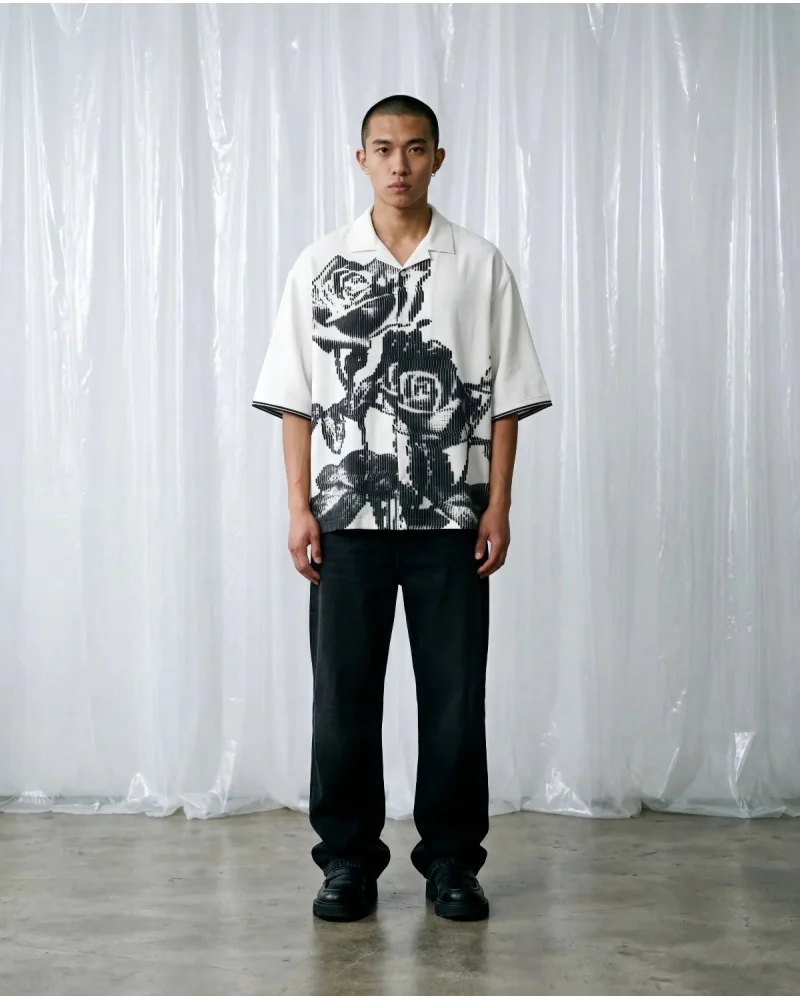 VERTERE BERLIN - Mhorp Viscose Shirt - Creme