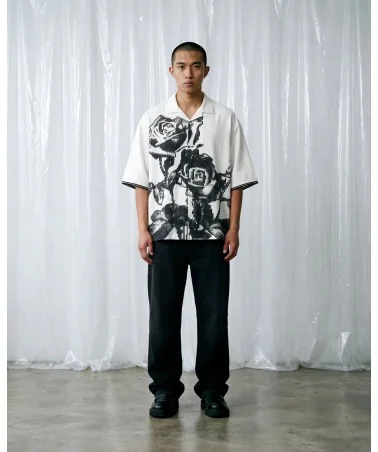 VERTERE BERLIN - Mhorp Viscose Shirt - Creme