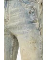 Guapi Clothing - Faded Cross Denim V2 Denim - Washed Blue