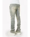 Guapi Clothing - Faded Cross Denim V2 Denim - Washed Blue