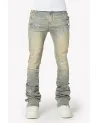 Guapi Clothing - Faded Cross Denim V2 Denim - Washed Blue