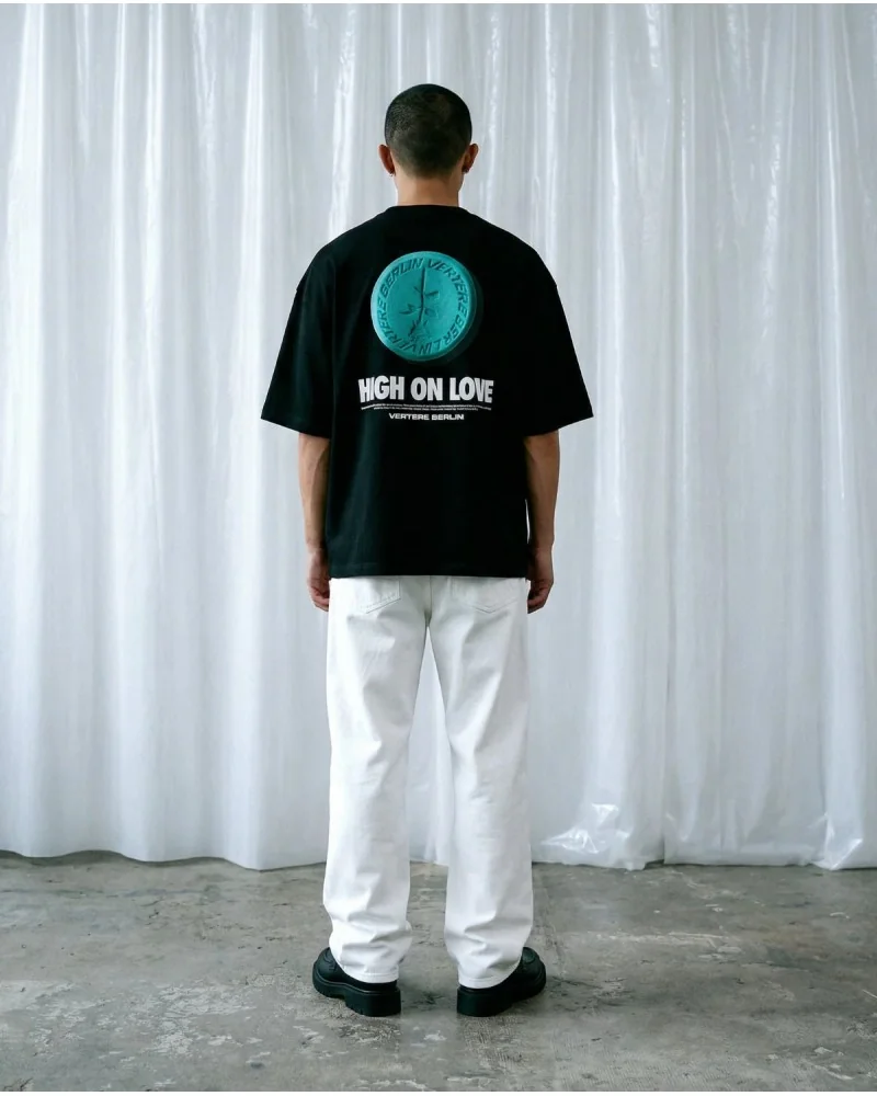 VERTERE BERLIN - High On Love Tee - Black