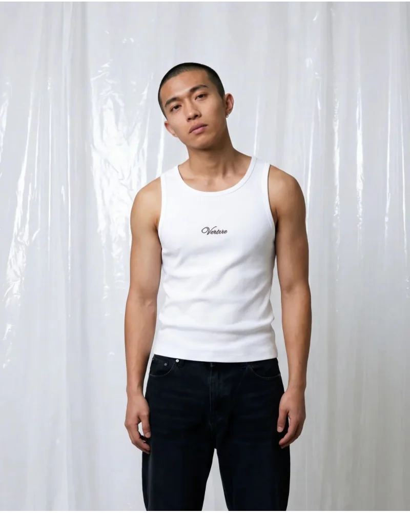 VERTERE BERLIN - V Tank Top - White