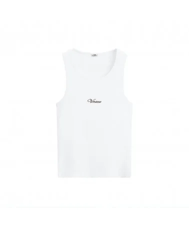 VERTERE BERLIN - V Tank Top - White
