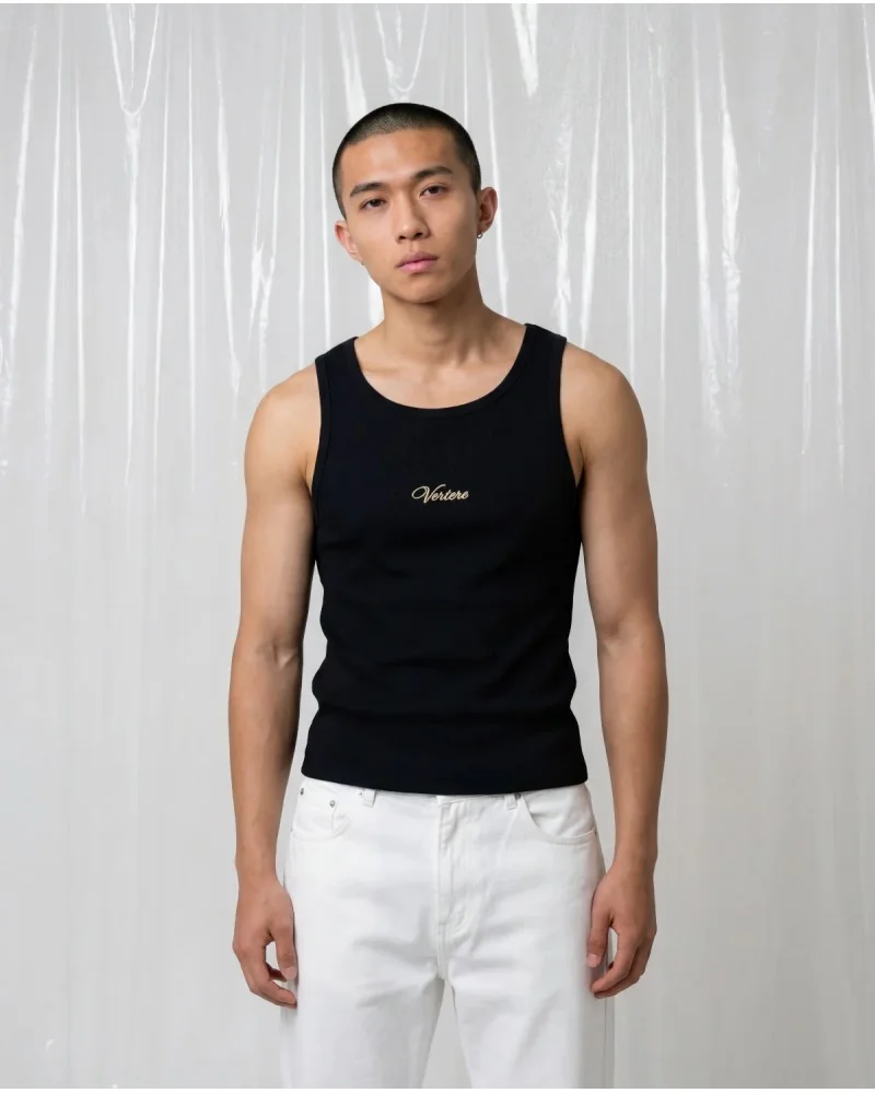 VERTERE BERLIN - V Tank Top - Black