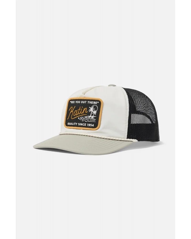 Katin Headwear - Ripple Trucker Hat - White / Black