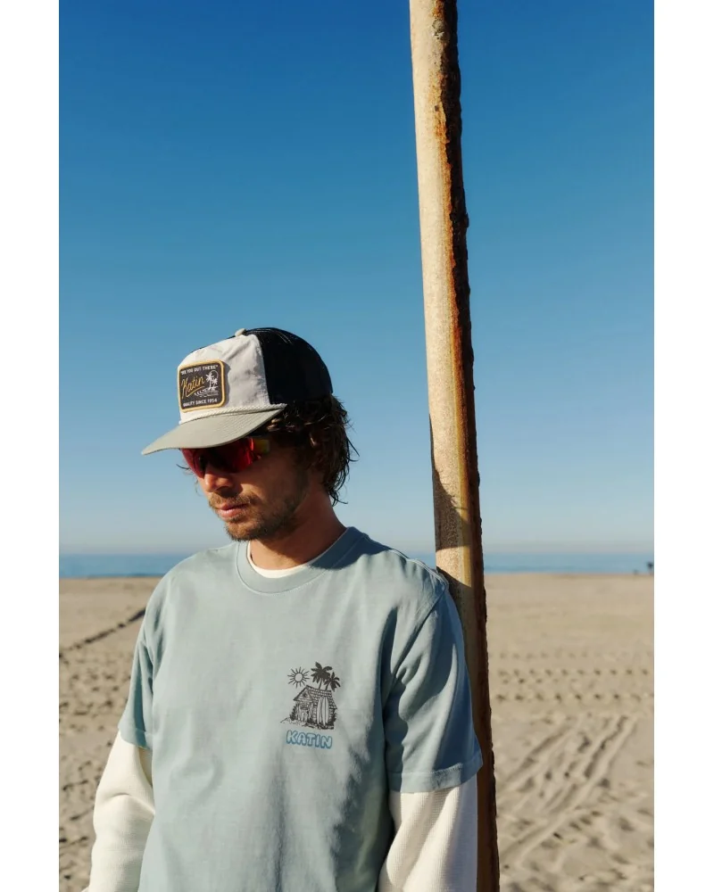 Katin Headwear - Ripple Trucker Hat - White / Black