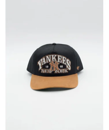 47 Brand -  HITCH Brentwood Suede New York Yankees Snapback - Black