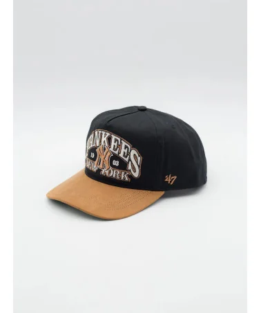 47 Brand -  HITCH Brentwood Suede New York Yankees Snapback - Black