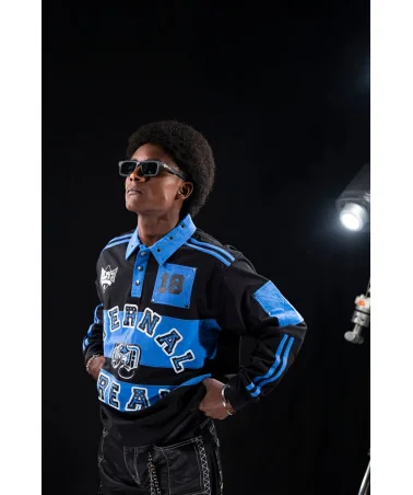 Elite Premium Jeans - Unfazed Embellished Hoodie - Black